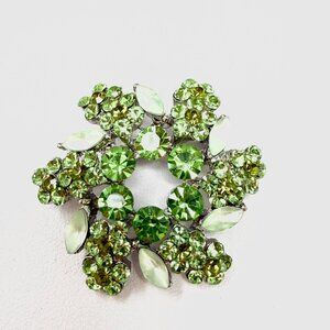 🆕 On Trend Peridot Cluster Crystal Accent Pin
